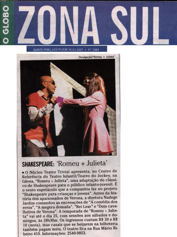 ROMEU MAIS JULIETA