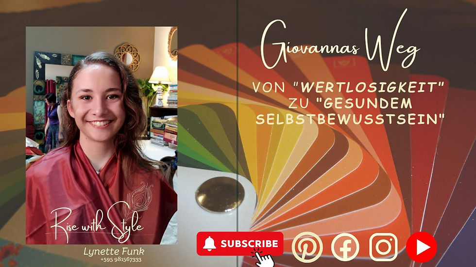 "Früher hasste ich mich. Aber heute weiß ich: Ich bin wertvoll, geliebt und stark!"