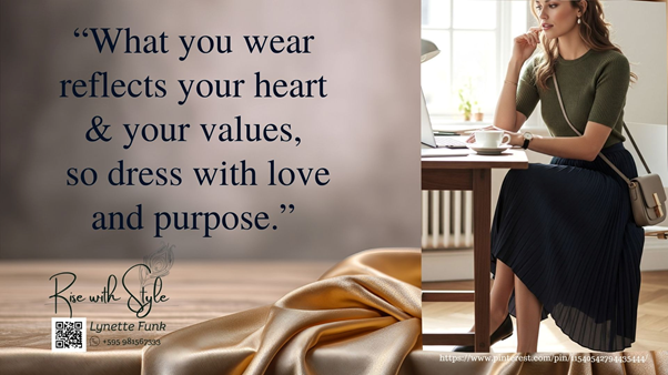 “To feel confident and at peace, we need clothing that feels like us.”