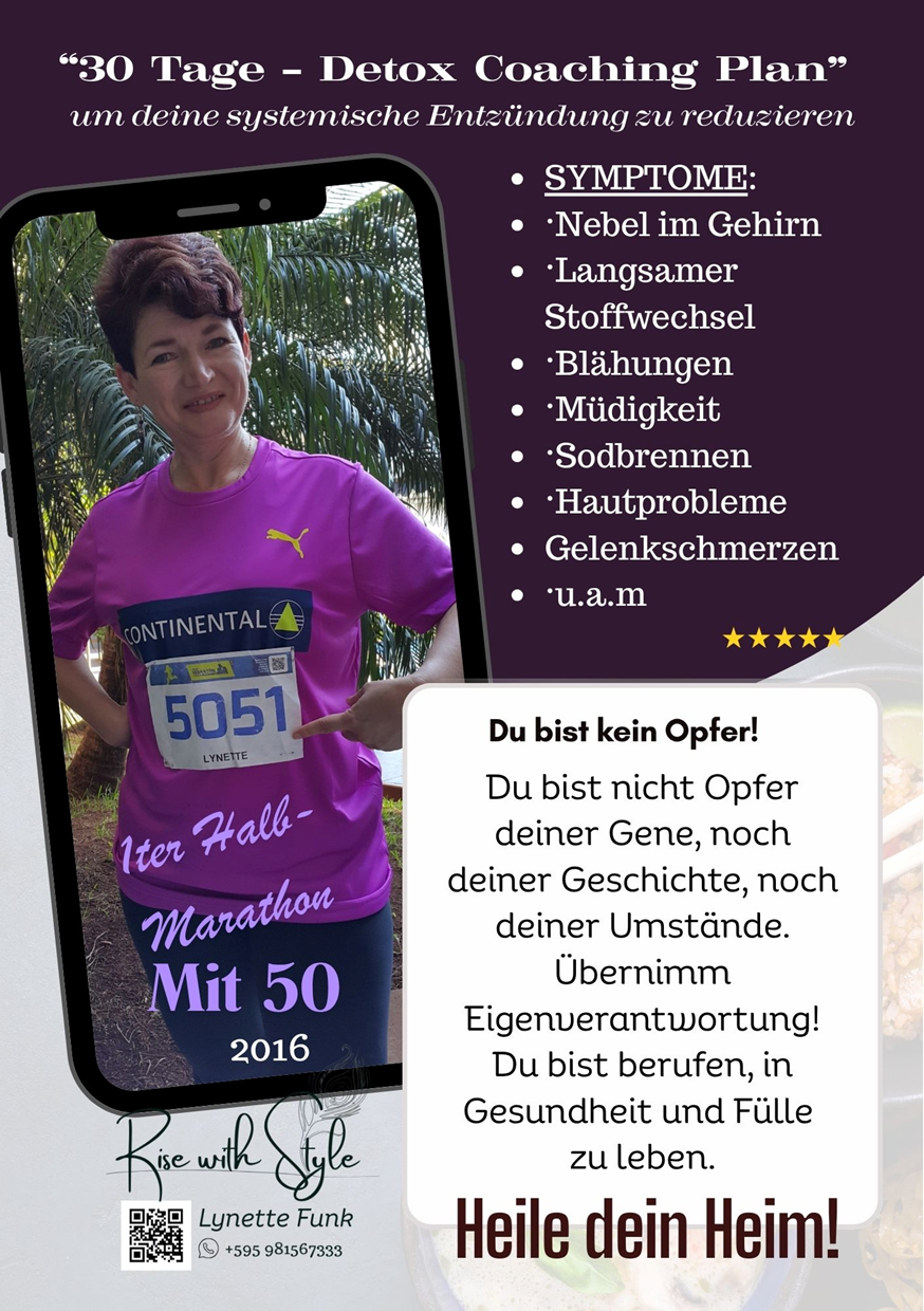 Heute, 10 Jahre später, fühle ich mich in jeder Hinsicht besser, als mit 40!