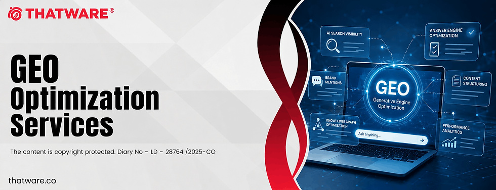 GEO Optimization Services