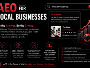 AEO for Local Businesses: The Key to Being Recommended by AI Search
