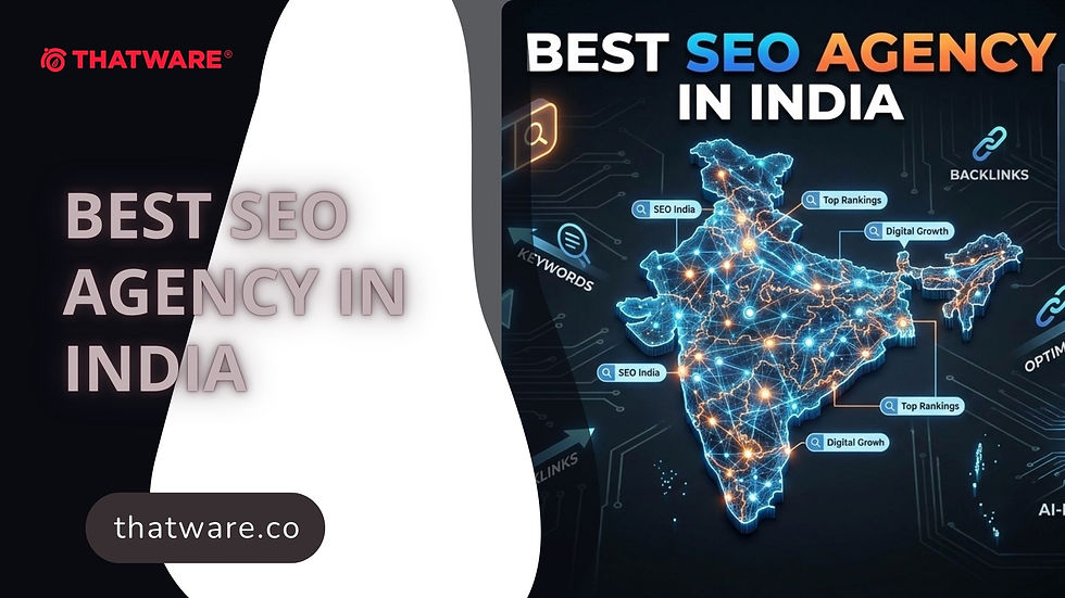 Best SEO Agency In India