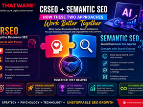 Why CRSEO and Semantic SEO Create Stronger Search Performance Together