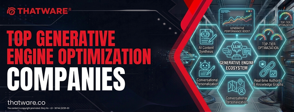 Top Generative Engine Optimization Companies