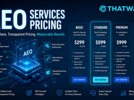 AEO services pricing