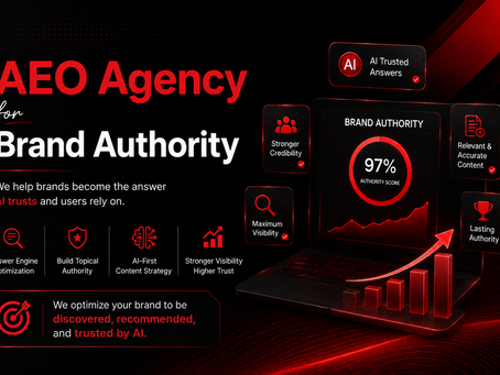 AEO Agency for Brand Authority: AI-Driven SEO for Digital Growth