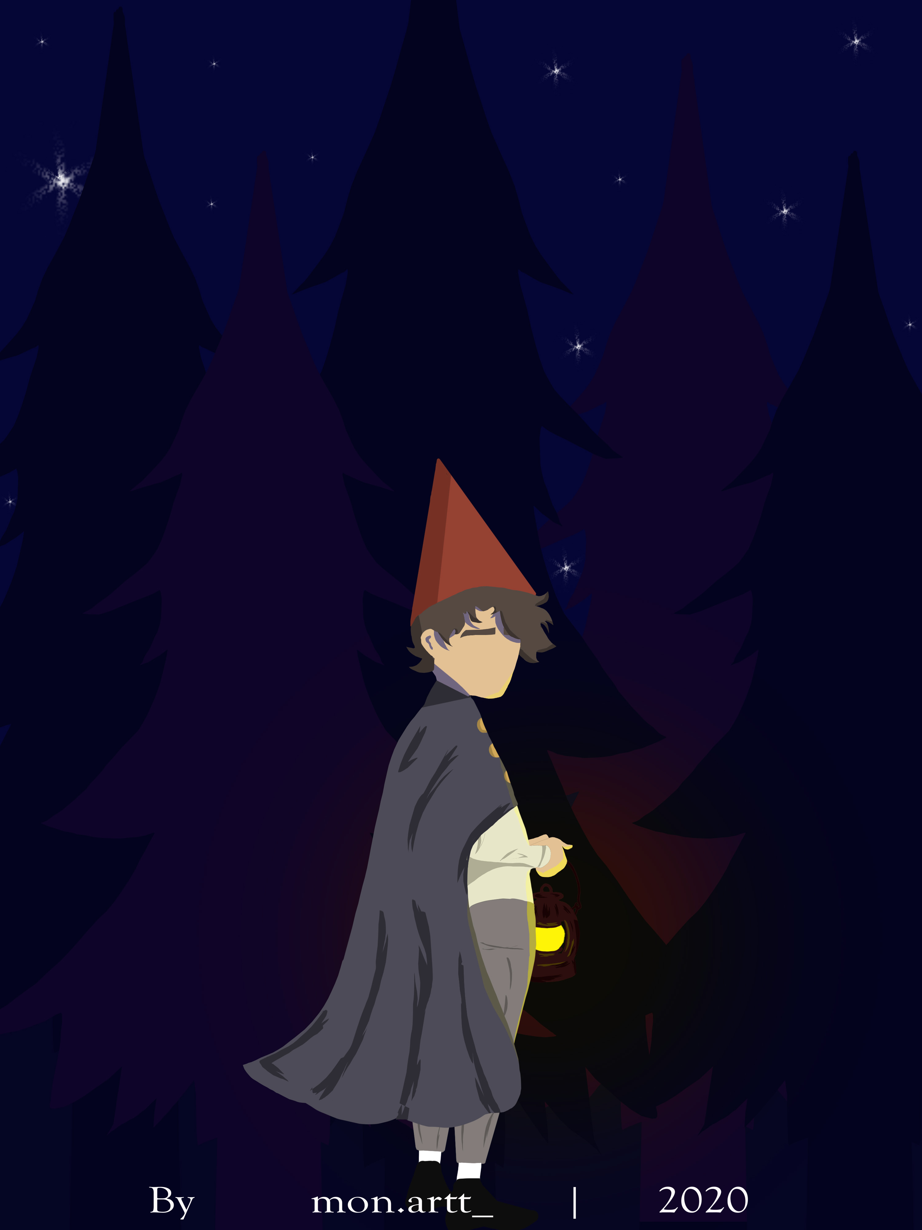 Full body ilustration + Background