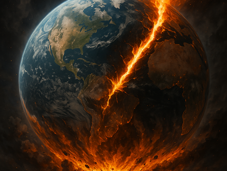 world catastrophic event depicted