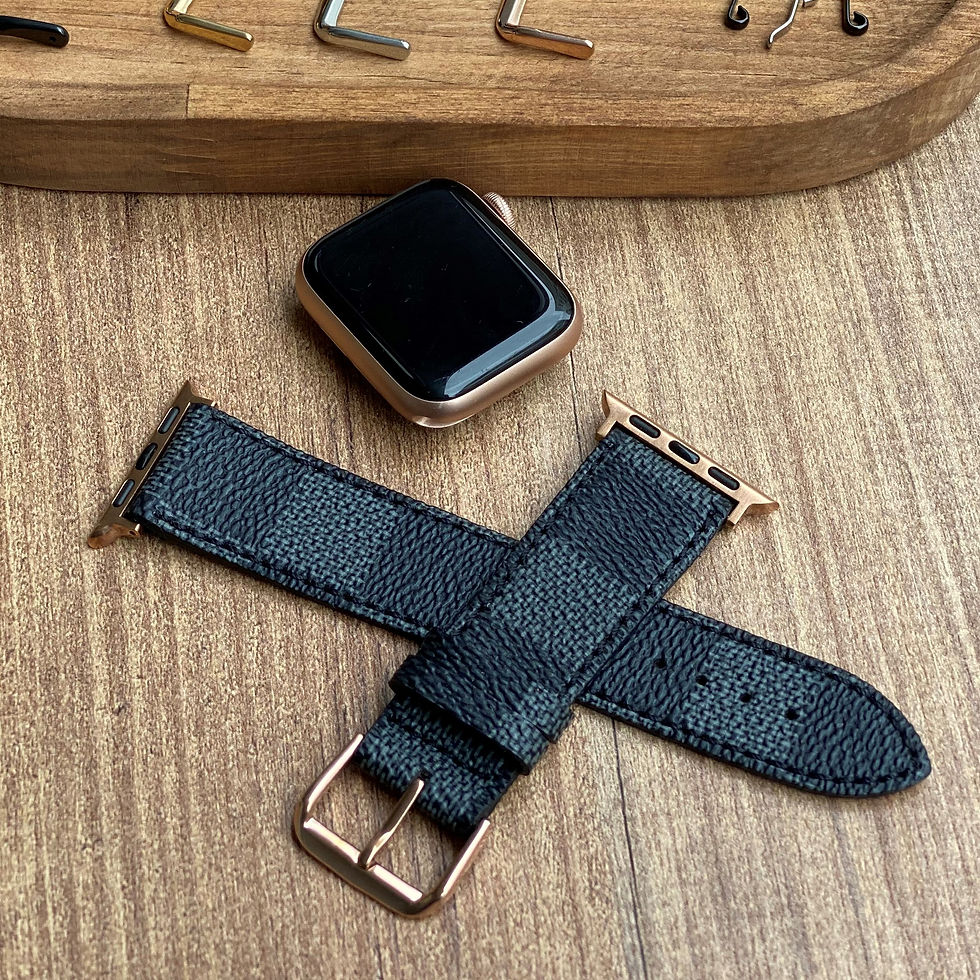 Miniaturbild: Handmade Authentic Apple Watch Band All series 8-7-6-5-4-3