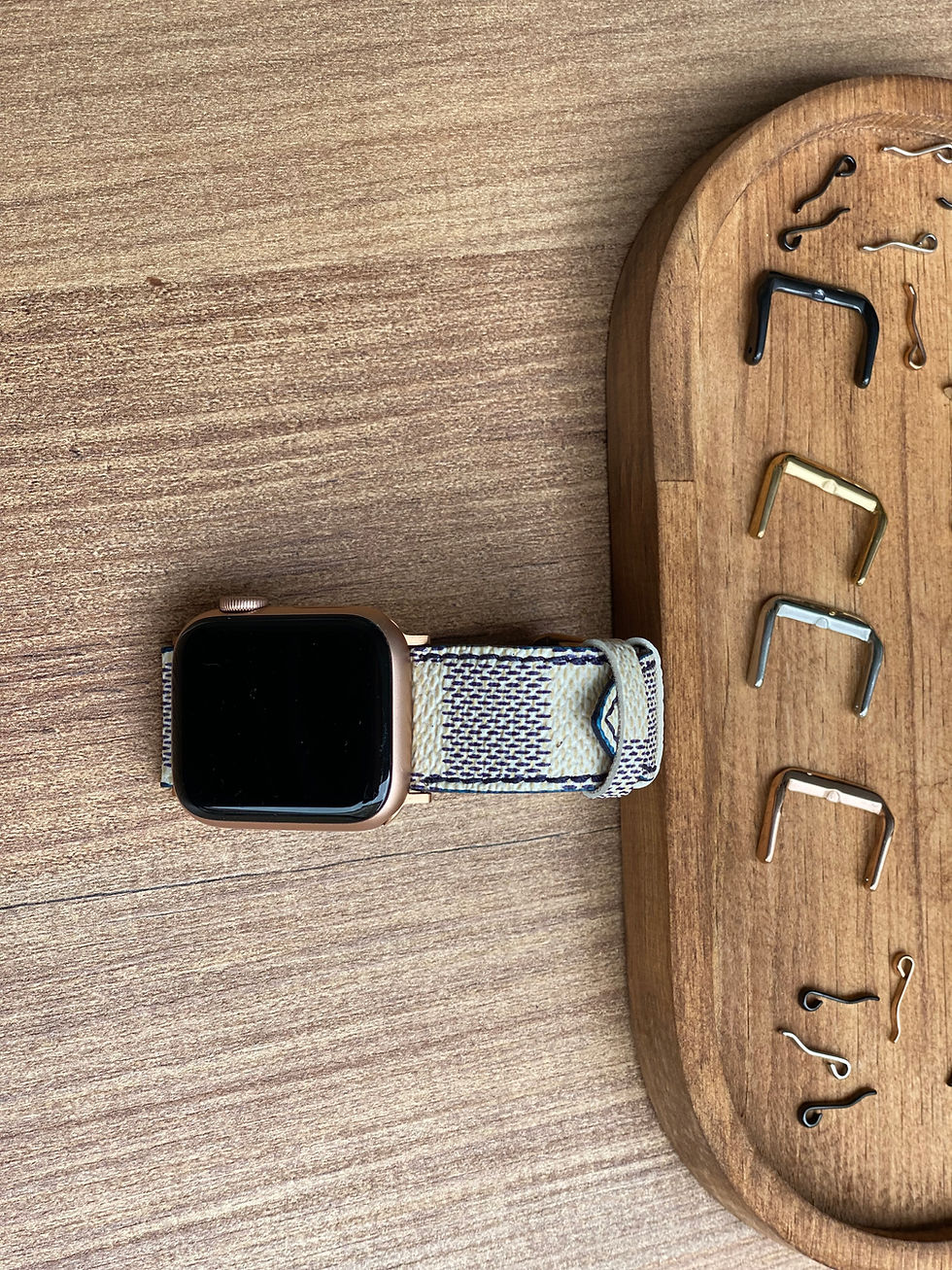 Thumbnail: Handmade Authentic  Apple Watch Band