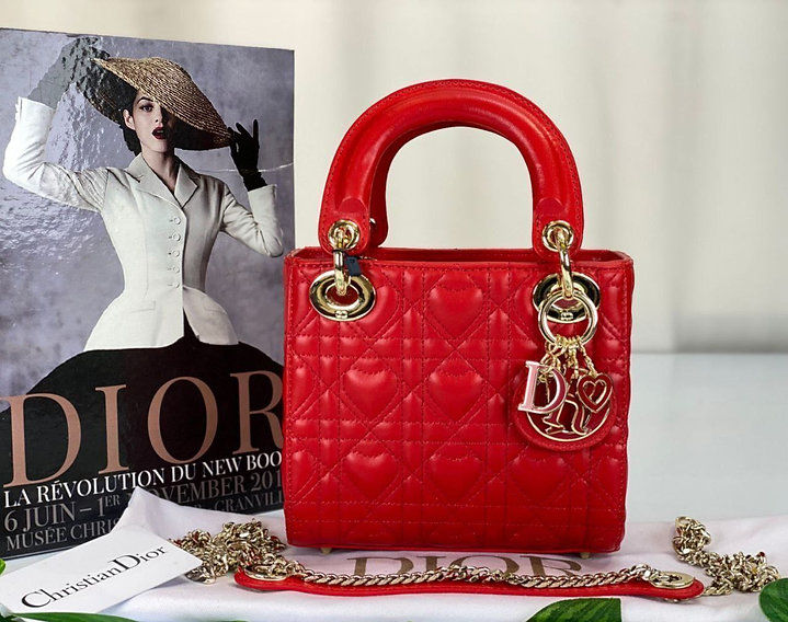 Miniatura: Mini Lady Dior Dioramour Bag