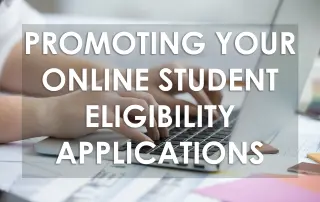 PROMOTE YOUR ONLINE APPLICATIONS WITH THESE STRATEGIES