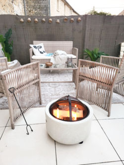 Cocooning jusque sur la terrasse