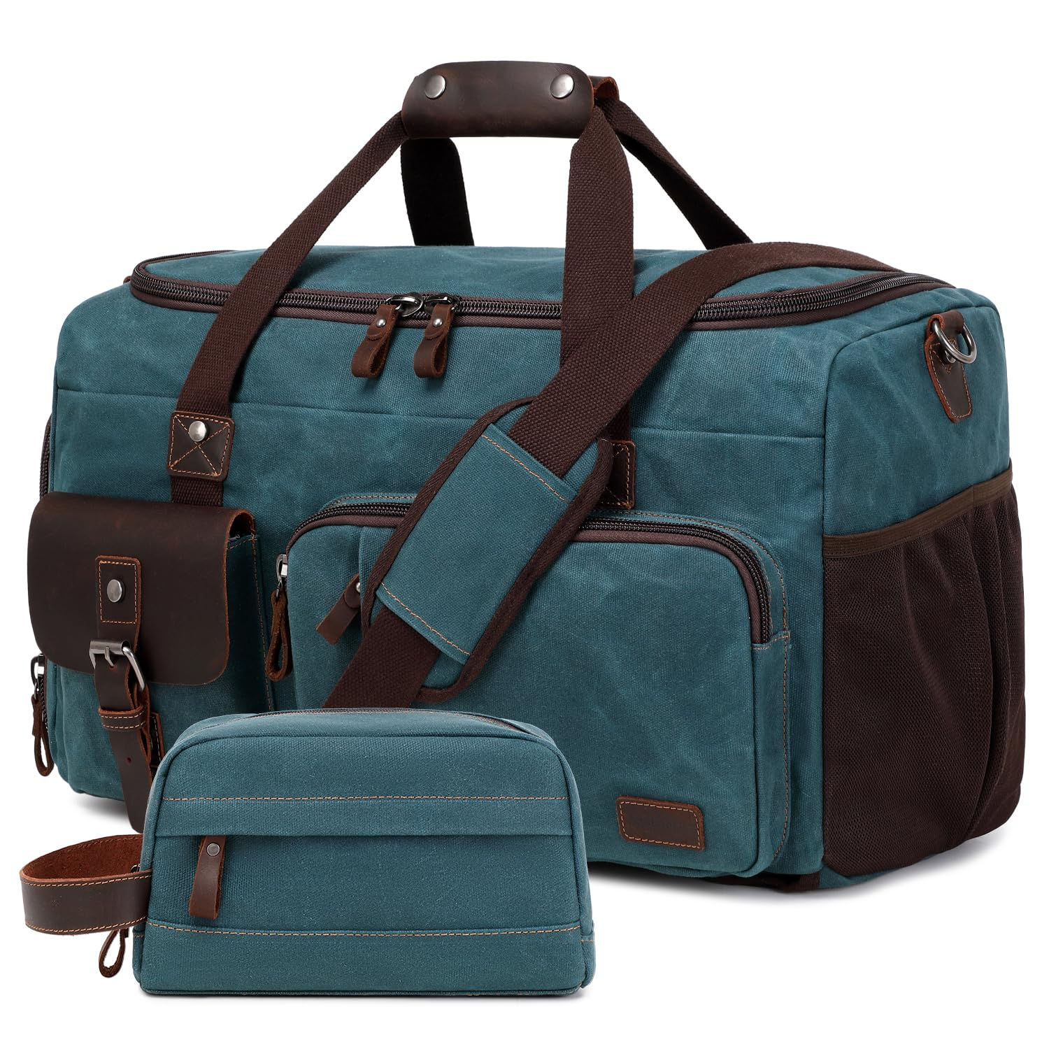SHENHU Travel Duffle Bag Weekender Bag with Shoe Compartment Overnight Bag for M