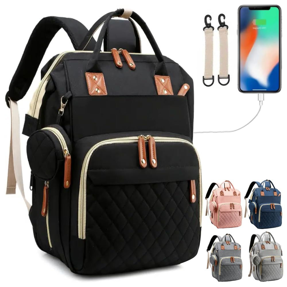 Dalaura Diaper Baby Changing Bag | Ultra Lightweight Baby Backpack Diaper Bag |