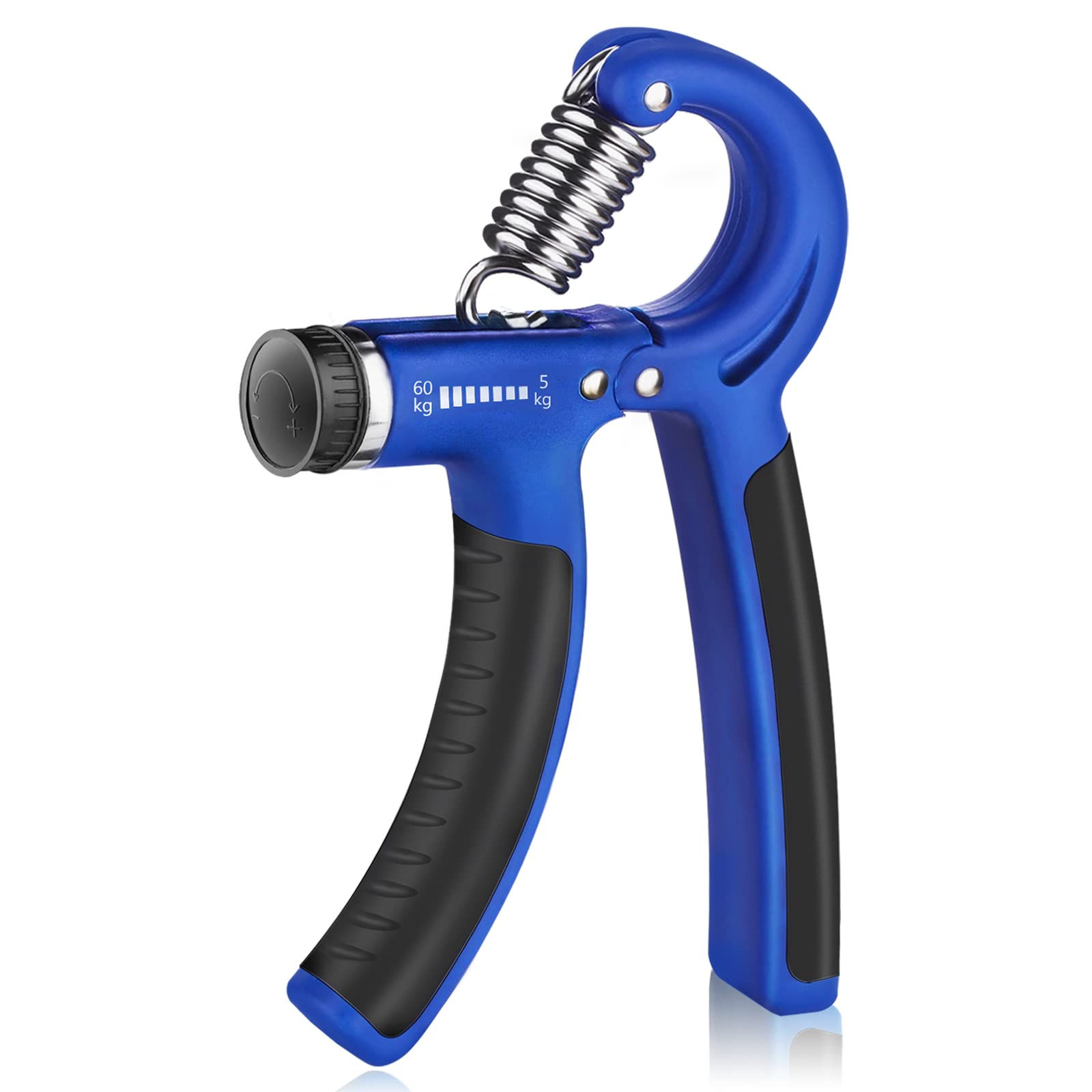Grip Strength Trainer Hand Grip Exerciser Strengthener with Adjustable Resistanc