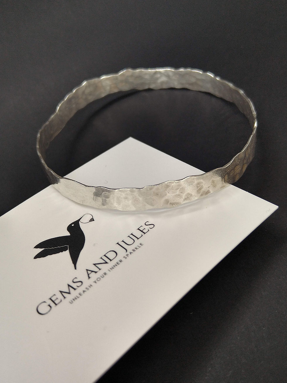 Thumbnail: Textured round bangle
