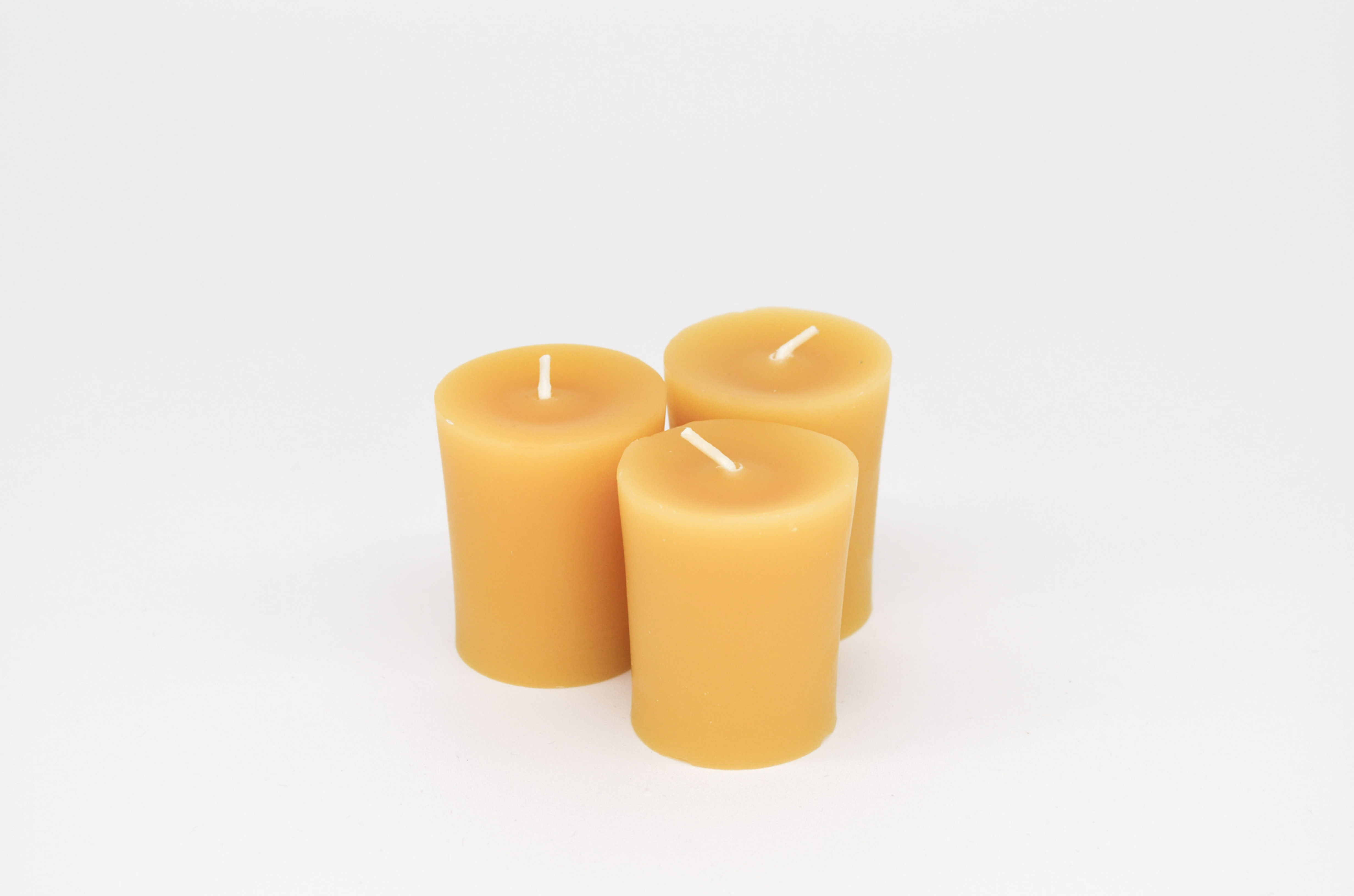 100% Pure Beeswax Votive Candle (Individual)