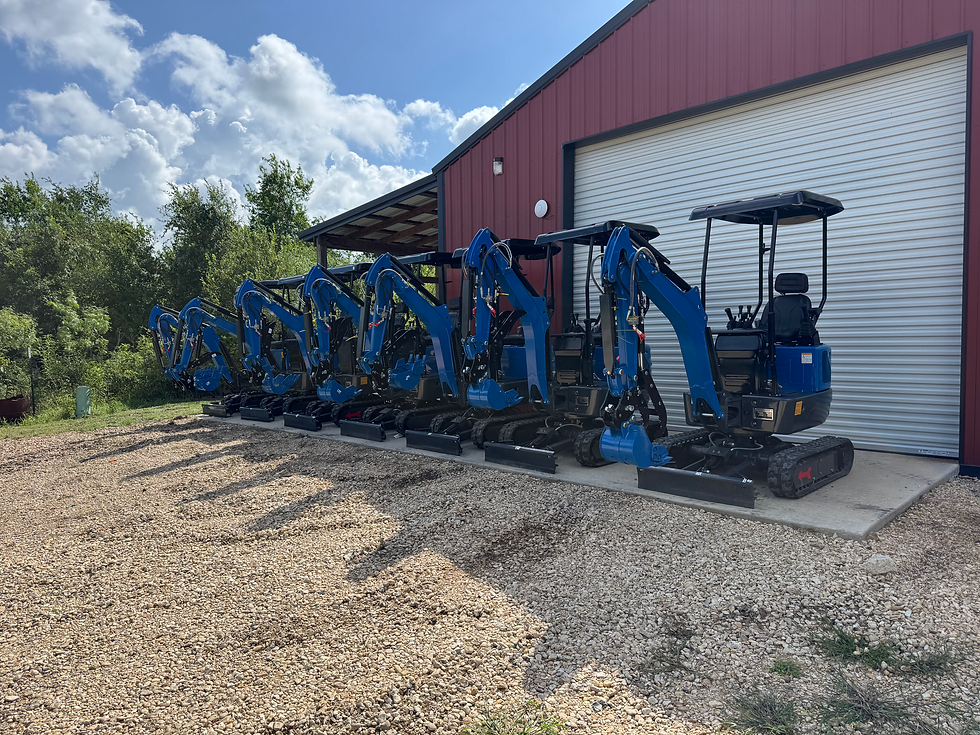 Machines are prepped and ready to go!