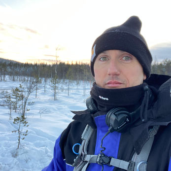 UK Sound Recordist in Lapland for This Morning.