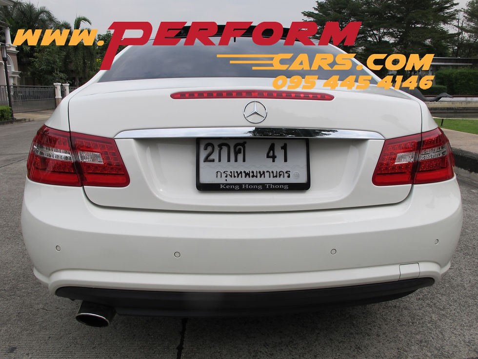 Thumbnail: E250 Coupe2011 ไมล์60,000กม แท้ๆ รถศูนย์ Benz Thailand ออฟชั้นล้นที่สุด