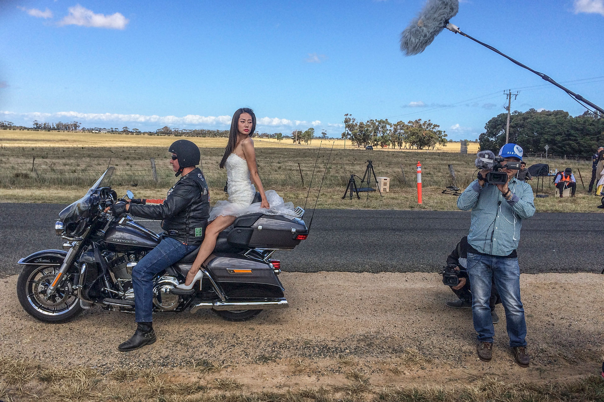 Chinas Next Top Model Film Shoot