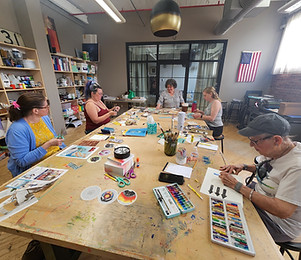 Art therapy group