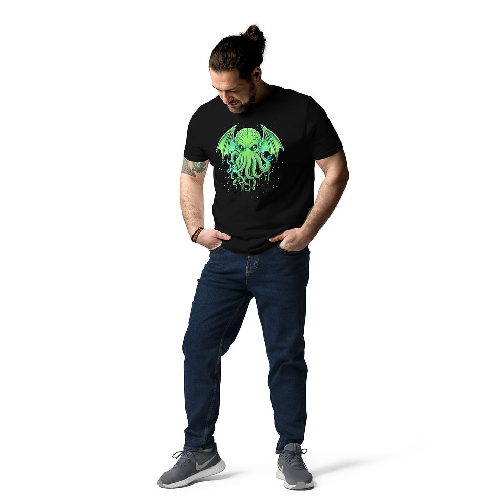Thumbnail: Cooles Cthulhu T-shirt H.P. Lovecraft
