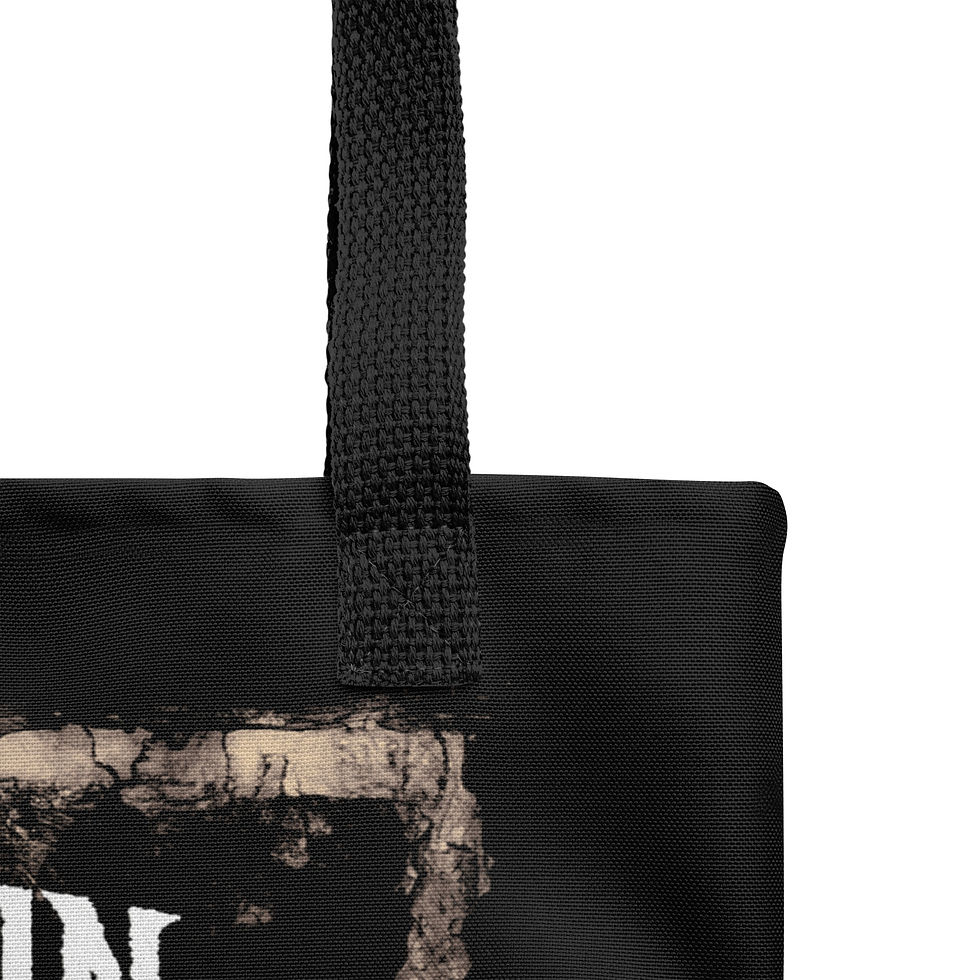 Miniaturbild: Witzige Tasche "Born in 19..." mit Tyrannosaurus Rex - starke Einkaufstasche
