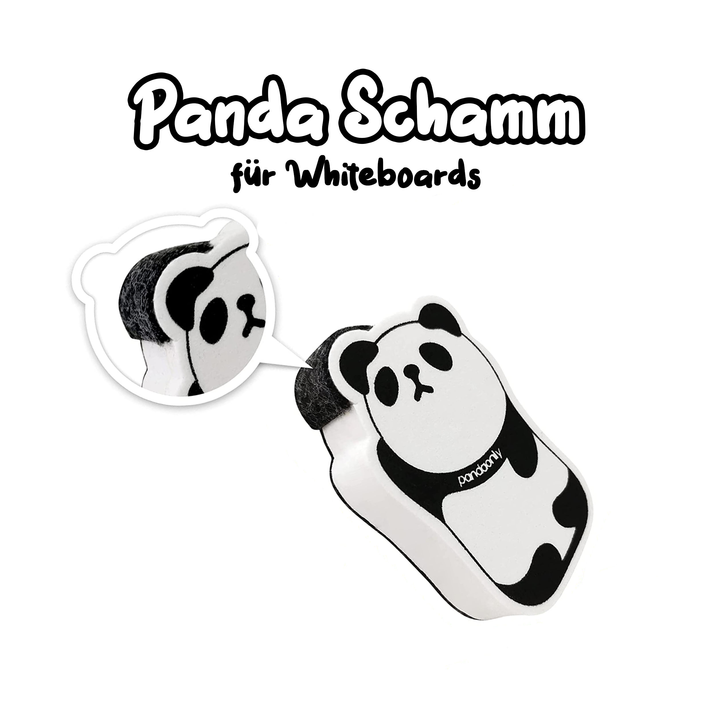 Panda Whiteboard Schwamm, Radierer, Eraser