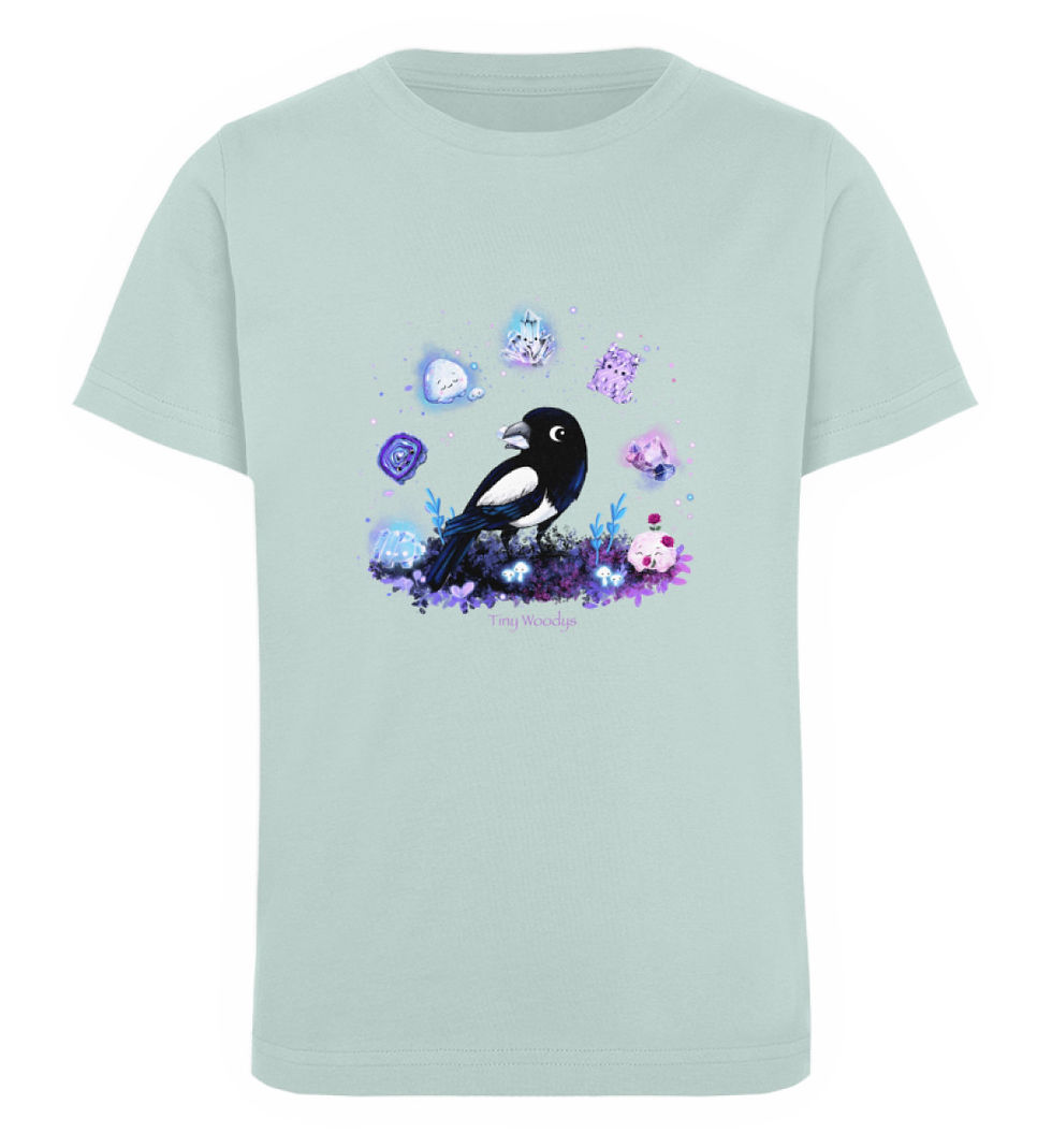Miniaturbild: Elster Kinder-Tshirt, Baumwolle, 3 - 14 Jahre, Tiny Woodys Fanshirt