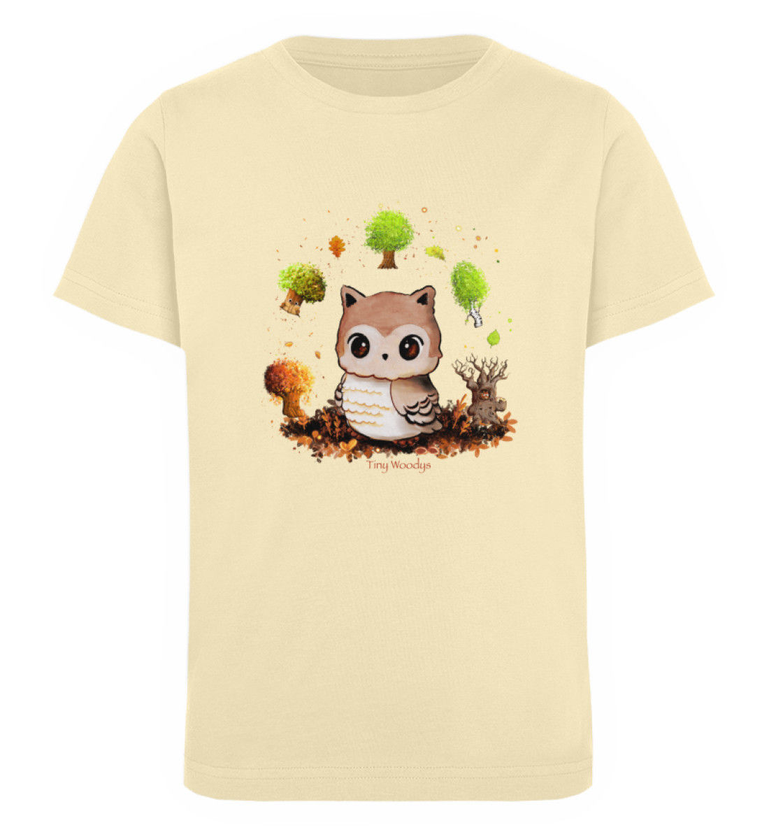 Eulen Kinder-Tshirt, Baumwolle, viele Farben, 3 - 14 Jahre, Tiny Woodys Fanshirt