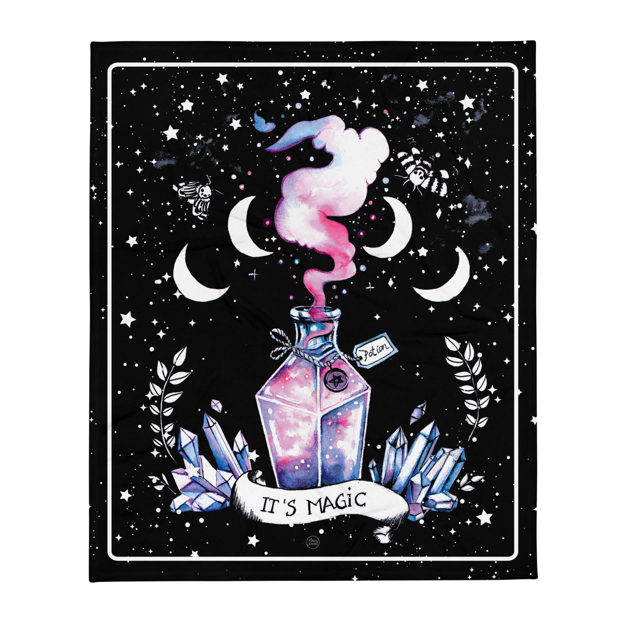 Gothic Zaubertrank Kuscheldecke