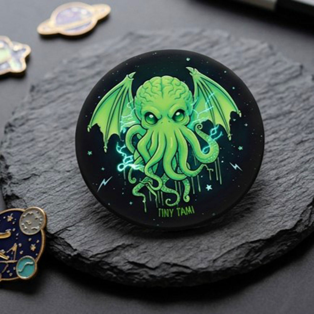 Cthulhu Magnet  H.P  Lovecraft Oktopus Krake