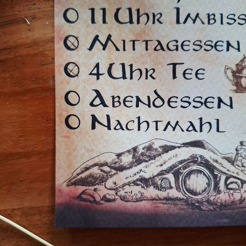 Miniaturbild: Geburtstagskarte Herr der Ringe witzige Postkarte  optional mit Briefumschlag