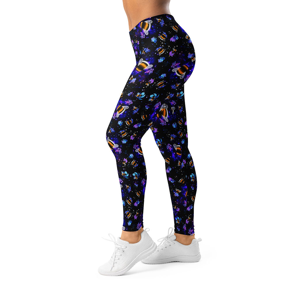 Miniaturbild: Süsses Gothic Hummeln Leggins - Bienen Bzz