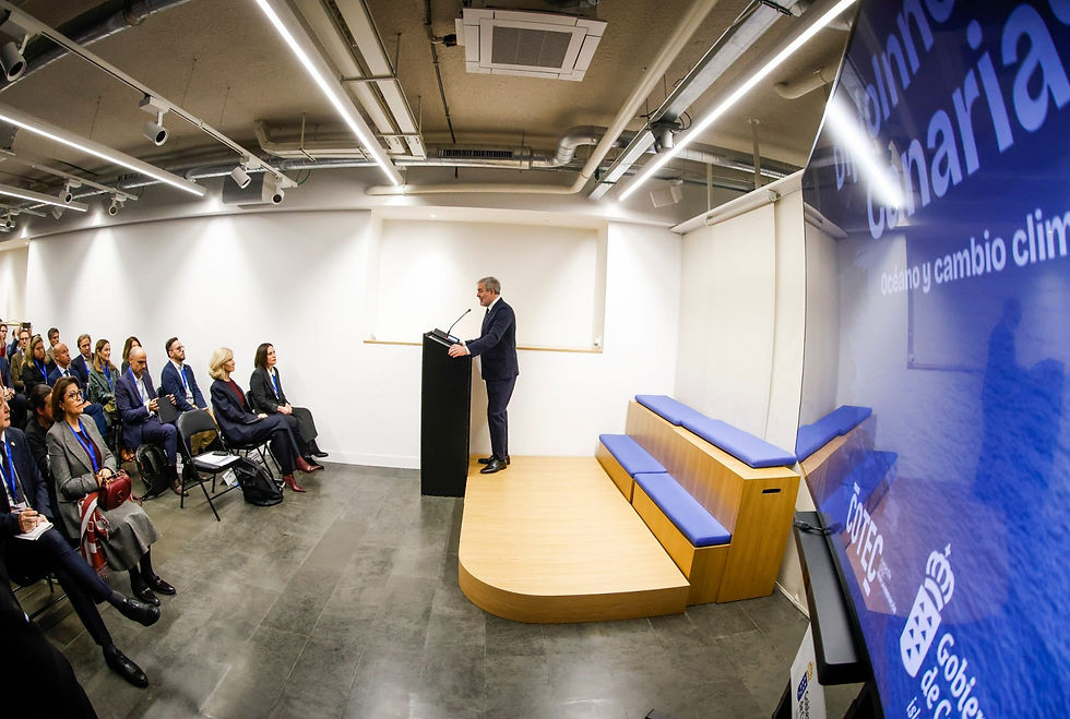 Clavijo destaca el papel de Canarias como socio estratégico en la investigación del mar y el cambio climático