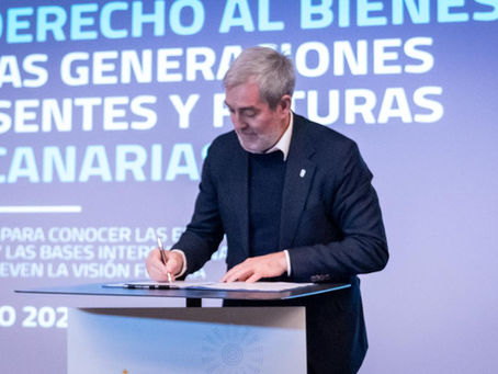 Fernando Clavijo se compromete a que las decisiones políticas del presente miren por las generaciones futuras