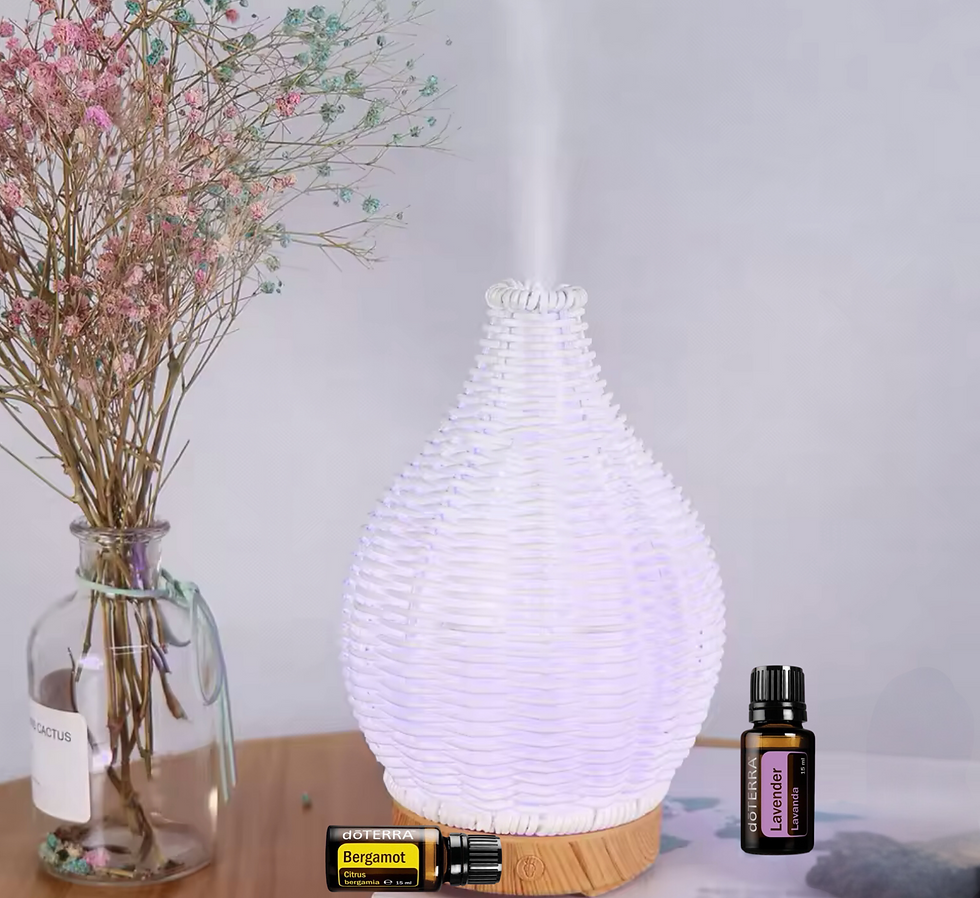 Miniaturbild: Ultraschall- Aroma Zerstäuber für Aromatherapie, verteilt sanft Duftöle und fördert Entspannung
