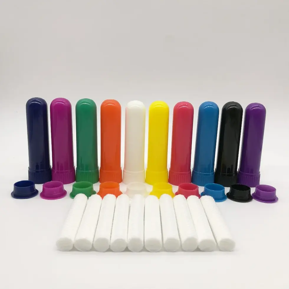 Miniaturbild: Naseninhalator Set | Nachfüllbarer Aromastick für Ätherische Öle