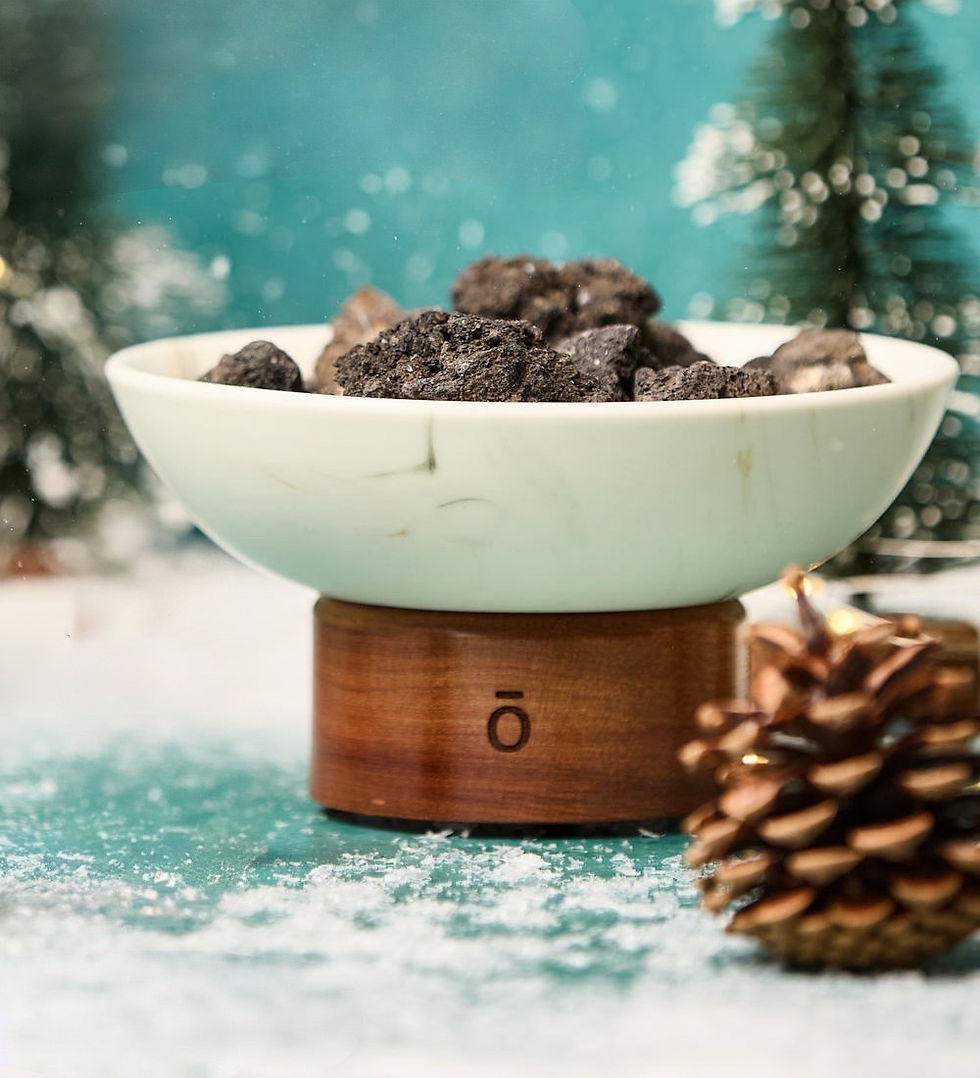 Miniaturbild: Geschenkidee Lava Rock Diffusor doTERRA für ätherisches Öl – natürlicher  Duft im Winterstil