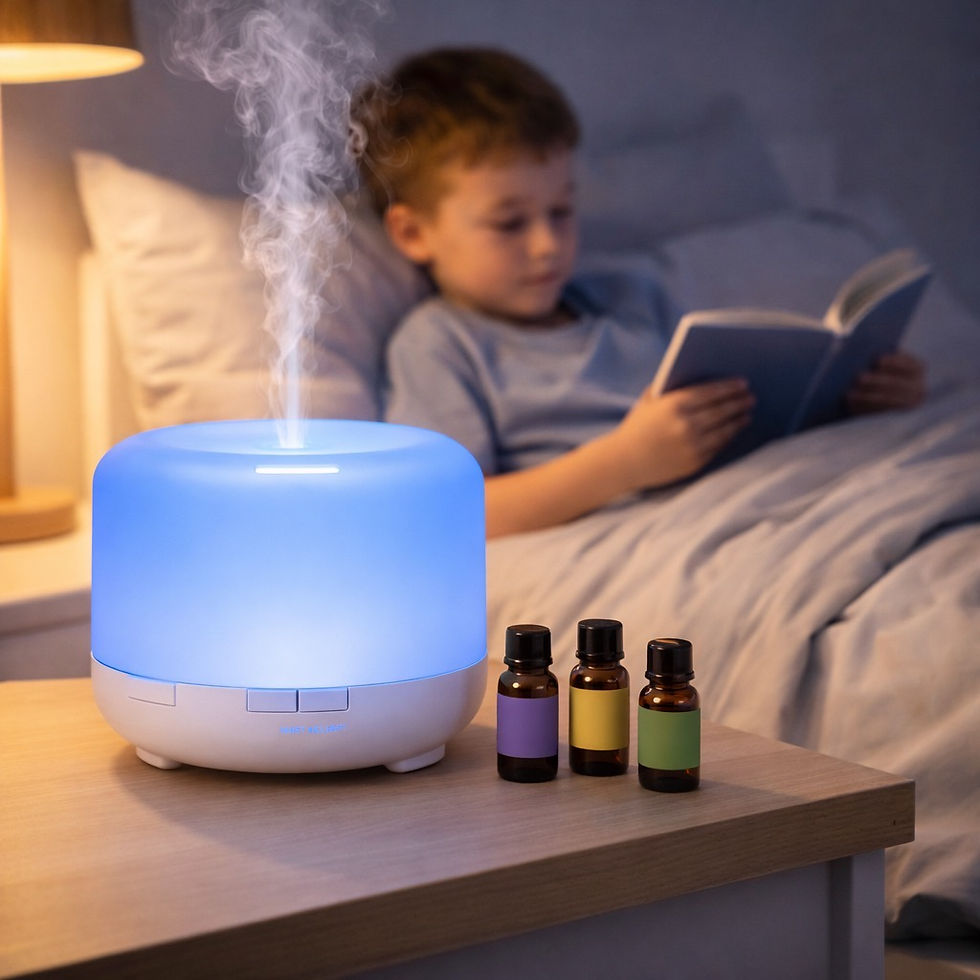 Miniaturbild: Ultraschall-Diffuser mit Fernbedienung - Aromatherapie für Entspannung & Wohlbefinden, ideal für jedes Zuhause