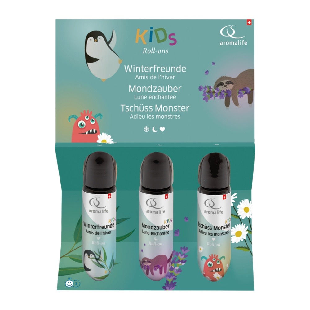 Kids Roll-on Geschenkset | 3x10ml Aromalife Touch
