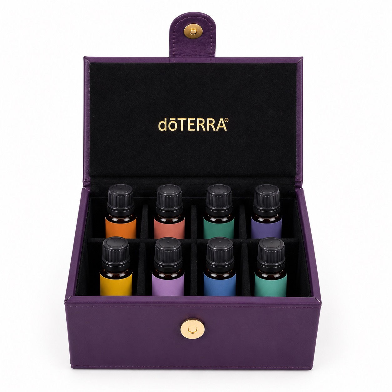 Ätherische Öle-Kästchen mit filigranem Laserschnit - doTERRA Zubehör