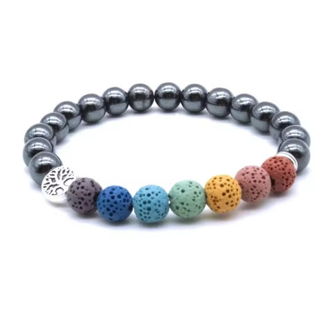 Miniaturbild: Aromatherapie Armband – Baum des Lebens – Diffuser
