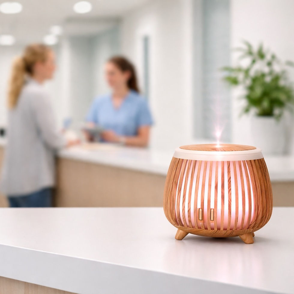 Miniaturbild: Ultraschall-Diffuser mit Holzmaserung