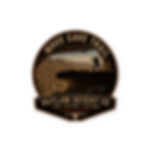Wave Cave Trail sticker with desert landscape and 'Outlaw Desert Co.'