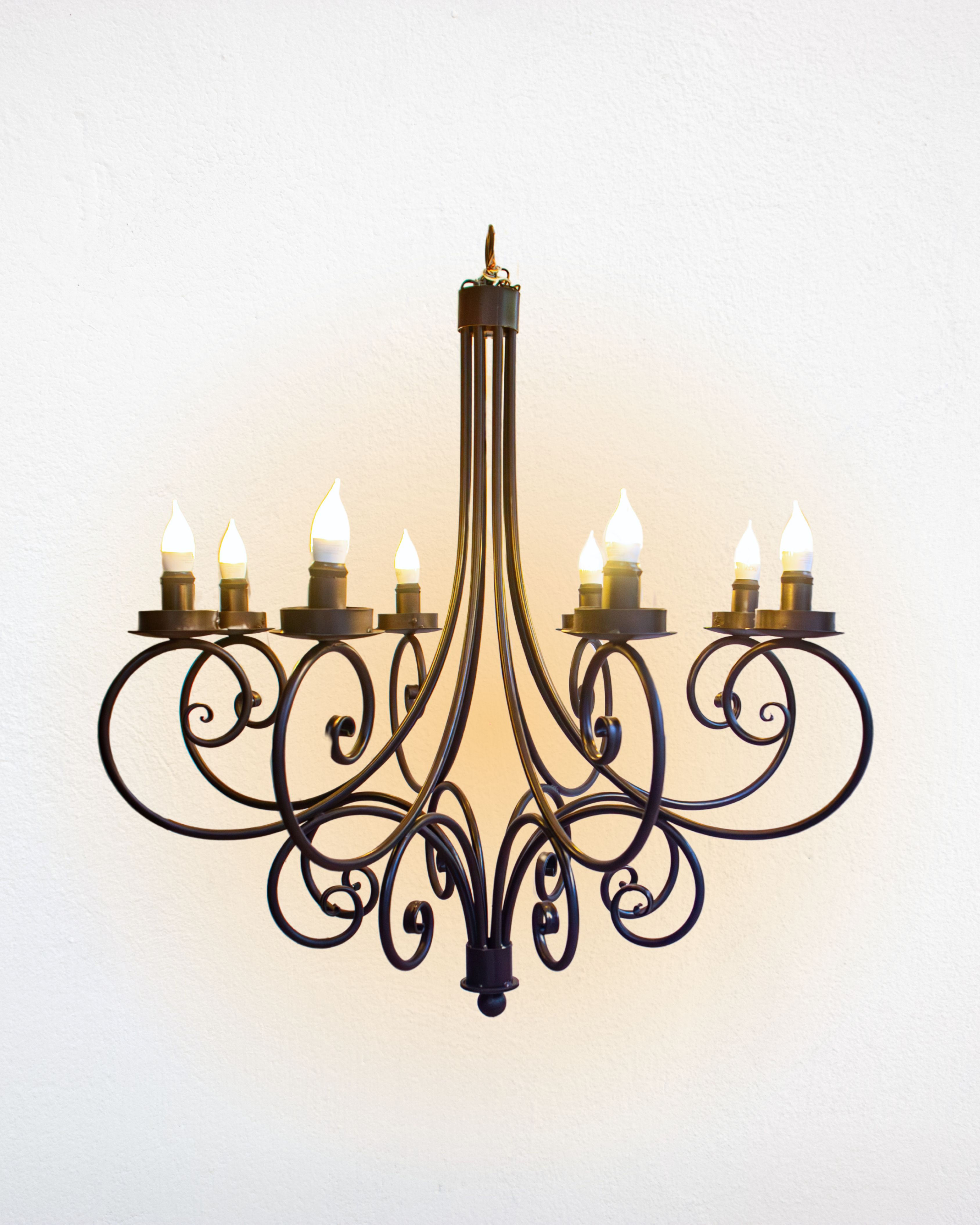 CANDIL DE HERRERIA LORET 8 LUCES
