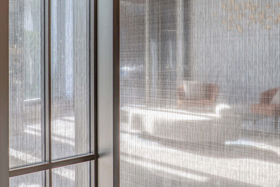 Thumbnail: Laminated Glass in Club house (HENLEY PARK) (Fabric Laminated Glass)